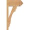 Ekena Millwork Olympic Arts & Crafts Smooth Outlooker, Western Red Cedar, 7 1/2"W x 16"D x 28"H OUT08X16X28OLY03SWR - alternate 4